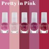 Nicole Miller Mini Nail Polish Set – Glossy, Vibrant Colors
