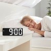 Digital LED Alarm Clock, Table Clock, Temperature and Calendar Display,