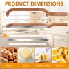 YAPULLYA Bread Knife for Homemade Bread Sourdough, Sourdough Knife Slicer