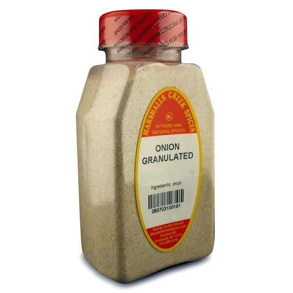Marshalls Creek Spices Granulated Onion Powder Seasoning, New Size, 8 Ounce …