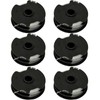 Odashen 6 Pack Grass Trimmer Spool Replacement for Parkside Cordless