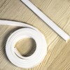 THMOOTHER LED Strip Pre-Drilled U Channel Diffuser 6-Pack 3.28FT,Surface Mounted