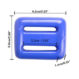 MOPHOEXII Dive Weights-1.1lb / 0.5kg-Vinyl Coated Diving Assorted Lead Weights，Lead Weights Scuba, Coated Dive Weights, Scuba Weights, Dive Belt Weights for Freediving, Spearfishing