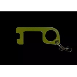 Unbranded Touchless Push Pull Door Opener Button Pusher Keychain