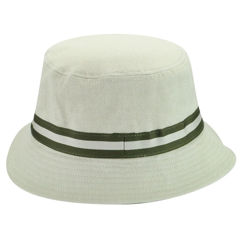 Kangol Men's Stripe Lahinch Fishing Hat, beige