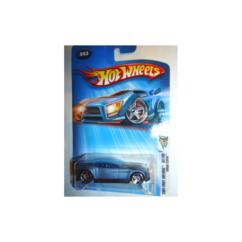 Mattel Hot Wheels 2004 First Editions 1:64 Scale Silver Torque
