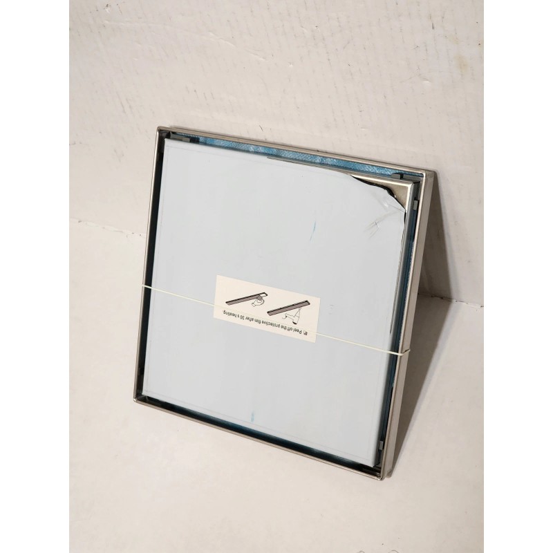 Bochni 8" Inch Shower Drain Brushed 304 Stainless Steel Tile