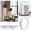 Zerodeko 2pcs Exhaust Hose Connector Adapter for Air Conditioner Coupler