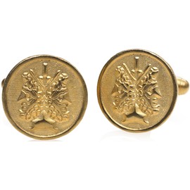 MANUFACTURED IN USA - Father's Day Cufflinks Sale - Janus Double-headed Cufflinks