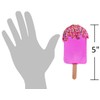The Bridge Collection 5" Pink Ice Cream Pop Ornament -