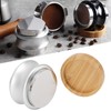 Coffee Distributor Adjustable Depth Tamper Press Hammer Distribution Tool for