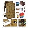 Huntvp 50L 3 Way Tactical Military MOLLE Assault Backpack Modular