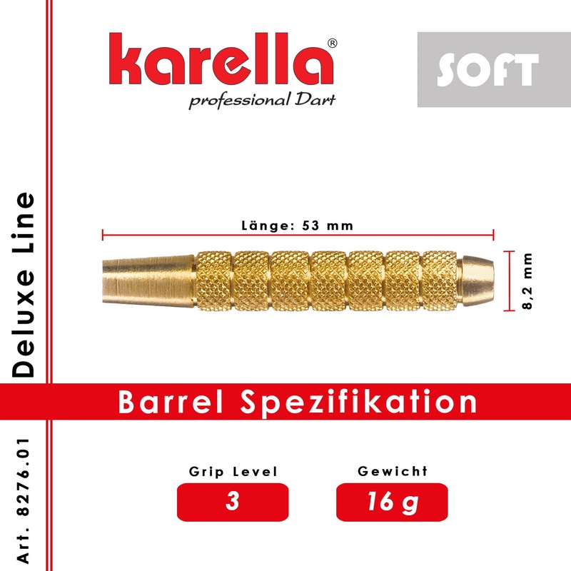 Karella Deluxe Line DLS-01 Softbarrel 16 g