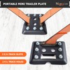 MorScan 4 Pack E-Track Single Slot Tie Down Mini Trailer