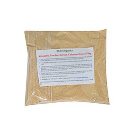 BSD Organics Vasambu Powder / Acrous Calamus / Sweet Flag Scalp Treatment / Chillness to Body, 100 Grams / 3.5 Ounce