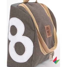 Toiletry Bag Sailor XL Tweet White Number of 360 Degrees, Light grey / white