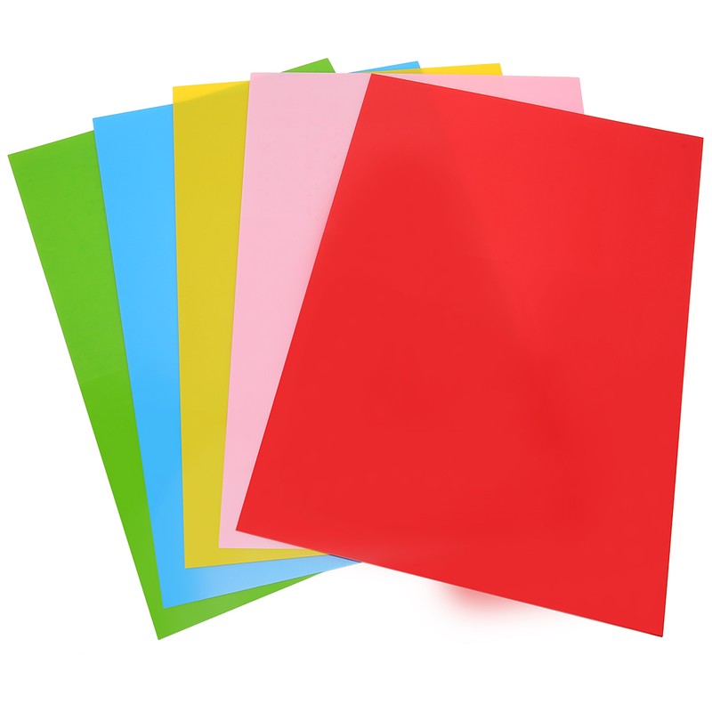 10Pcs Shrink Film Frosted Heat Shrinkable Colored Pencials HandPainted DIY