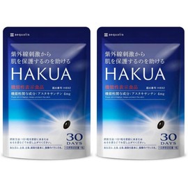 Equilys Haqua UV Protection Astaxanthin 30 Capsules (2) / 에퀄리스 하쿠아 자외선 차단 아스타잔틴 30캡슐 2개