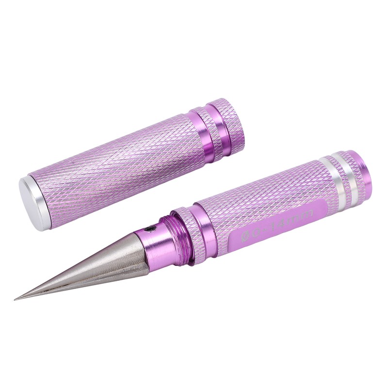 0‑14mm Universal RC Reamer Hole Puncher with Sleeve and Curved