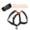 Saxophone Strap Sax Shoulder Strap Adjustable Padded Leather Strap for