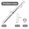 4 x Floating Shelf Brackets, Invisible Wall Shelf Brackets, Diameter