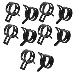 sourcing map Pack of 10 21 mm spring hose clamps, spring band clamp, hose clamp, DE de