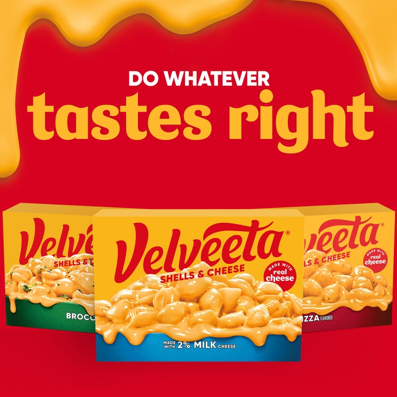 Velveeta Shells & Cheese Pasta with Cheese Sauce & 2%