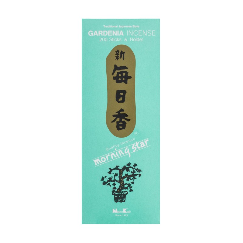 Nippon Kodo Morning Star Gardenia 200 Sticks