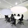 Satco 62-1850 11" LED Cloud Flush Mount, 12.5W, 5CCT (2700K-5000K),