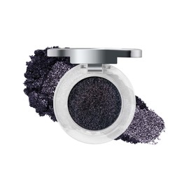 Glitter Shimmer Single Eyeshadow Palette, Diamond Black Chameleon Cream Eye Shadow, Waterproof Long Lasting Highly Pigmented Sparkly Highlighter Eyeshadow, Festival Party Makeup Gift for Women Girl-01