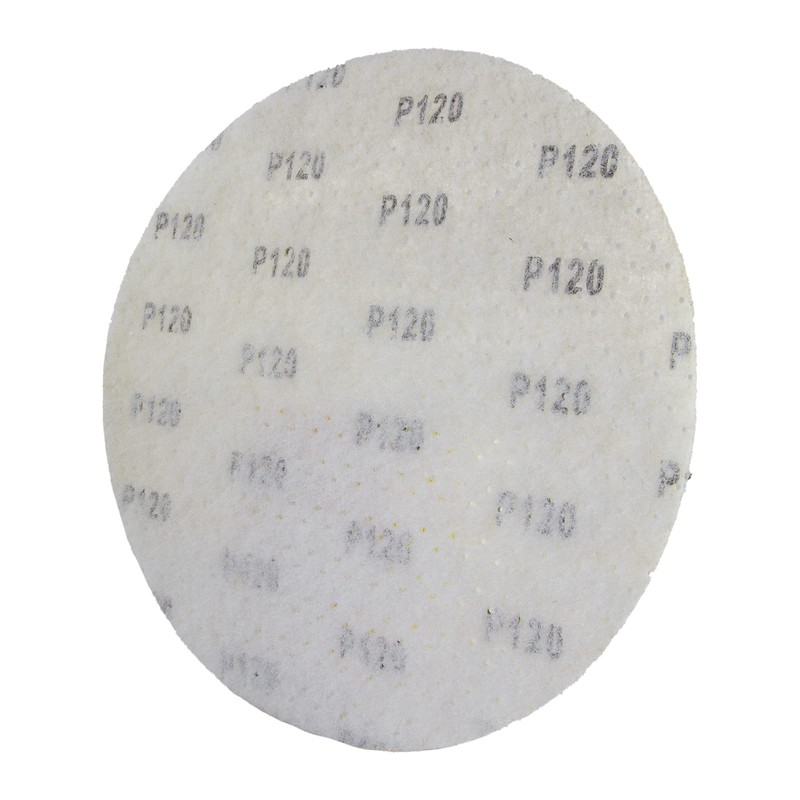 Velcro Sanding Disc, Yellow, Round, Diameter 225, Perforated for Drywall