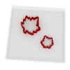 Mini/Small Maple Leaf Set of 2 Value Fondant Cutters Pair