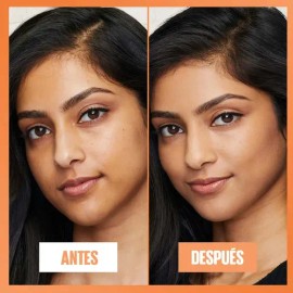 Maybelline Fit Me Fresh Tint Base de Maquillaje, Alta Cobertura, Larga Duración, con Vitamina C y FPS50, Control de Brillo, Acabado Fresco y Luminoso 