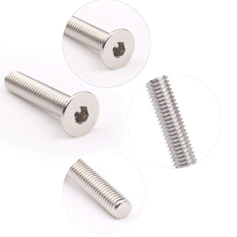 Liujiami Hardware Fasteners Hex Socket Countersunk Screws - 304 Stainless