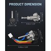 RADVIK 81970-2TA00 Ignition Switch Door Lock Cylinde with 2 Keys