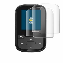 brotect 3D Curved Screen Protector compatible with SanDisk Clip Sport Plus (2 Pack) - Full Screen Coverage