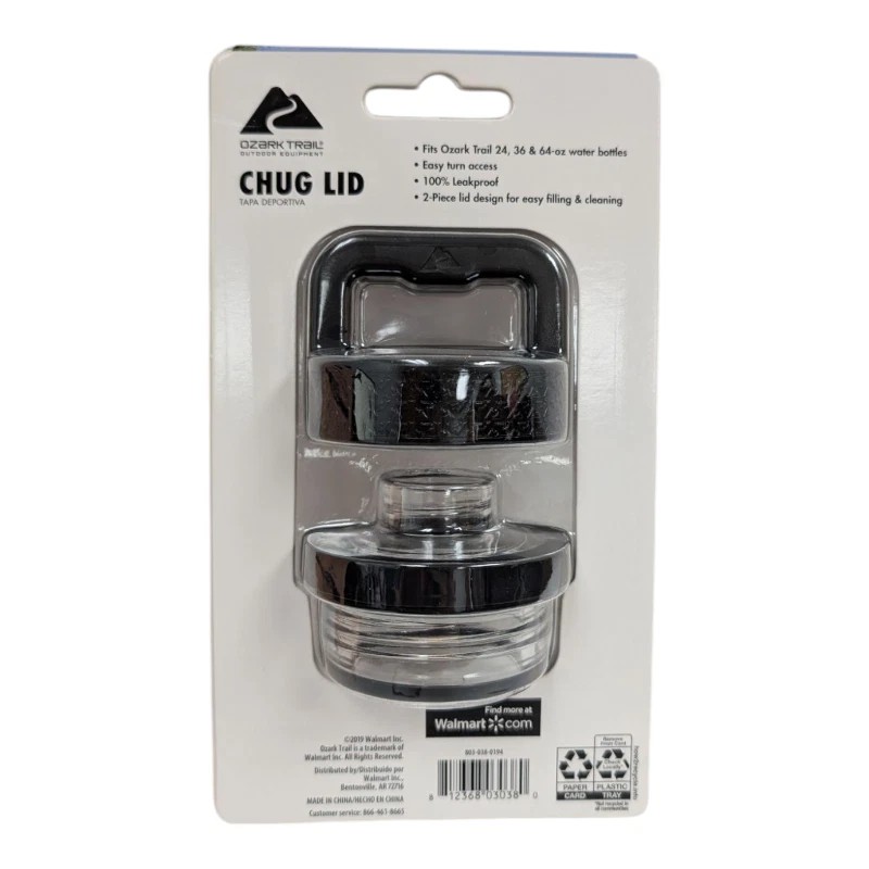 Ozark Trail Replacement Chug Lid (Fits Ozark Trail 24,36 &