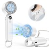 Handy Fan, Equipped with Cooling Plate, Portable Fan, Cooling Sensation,