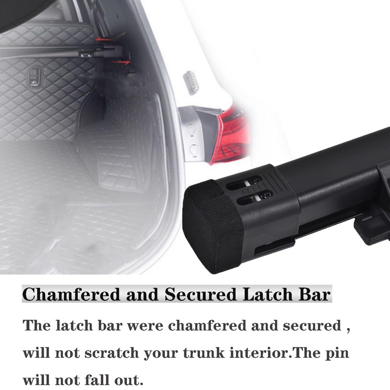 Vesul Retractable Cargo Cover Waterproof Cargo Shade Compatible with Hyundai
