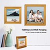 LaVie Home 5x5 Picture Frames (1 Pack, Gold) Square Photo