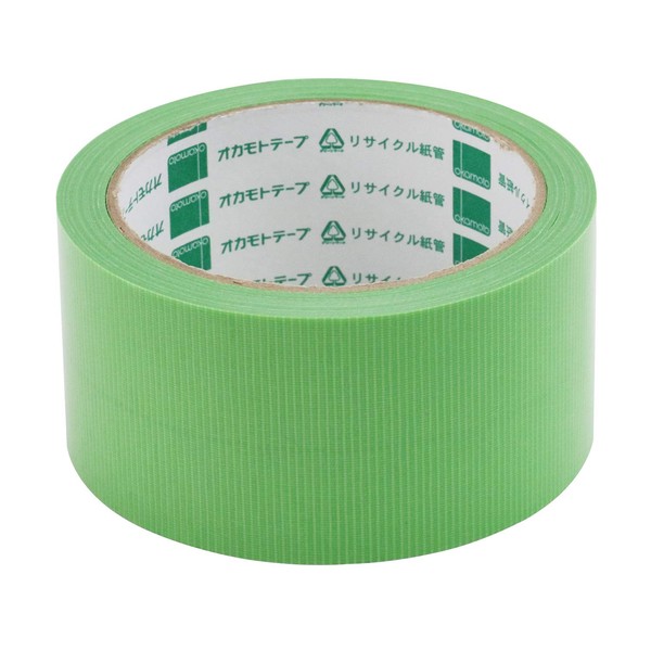 Okamoto Curing Tape, PET Cloth, Young Grass 2.0 inches (50 mm) x 98.4 ft (25 m), No.418