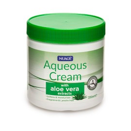 Nuage Aqueous Cream With Added Aloe Vera, 350Ml
