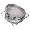 Moduoduo Honey Strainer Stainless Steel Double Sieve Bee Keeping Equipment