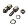 SCREWLOCK, 19.3MM 4-40UNC 1.9MM NUT | Components D SUB SCREWLOCKS/SLIDELOCKS
