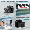 Richelock Fingerprint Door knob, Smart Biometric Door Lock with Keypad,