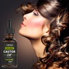 Organic Castor Oil - For Hair, Eyelashes, and Eyebrows Growth