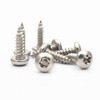 Qrity 50PCS M4x20mm Self Tapping Screw, Torx Pan Head Screws,