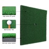 Golf Practice Mat, 30 x 30 cm Golf Mat, Tee