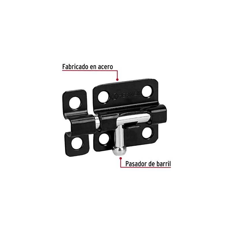 Hermex PAS-26, Pasador de barril de 2"