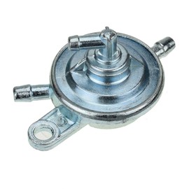 Aquiver Auto Parts New Vacuum Fuel Pump Petcock for GY6 50cc 150cc Roketa SUNL Taotao Chinese Scooter ATV Motorcycle 2 Port